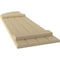 Ekena Millwork Americraft 4-Board (2 Batten) Wood Joined Board-n-Batten Shutters w/ Arch Top, ARW101BQ414X77NTH, PR ARW101BQ414X77NTH - alternate 4